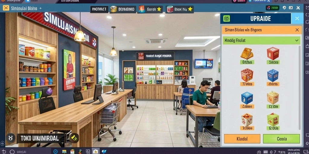 Tampilan antarmuka yang ramah pengguna.