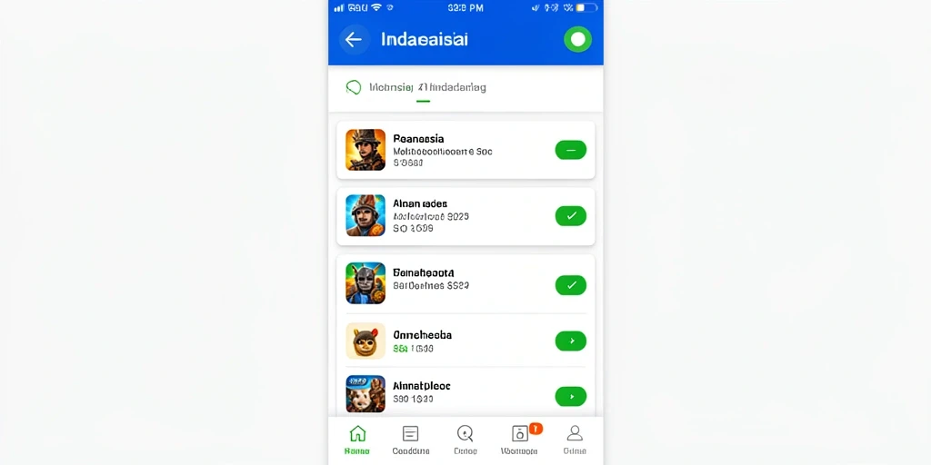 Screenshot menampilkan grafis menawan dari BARA22.