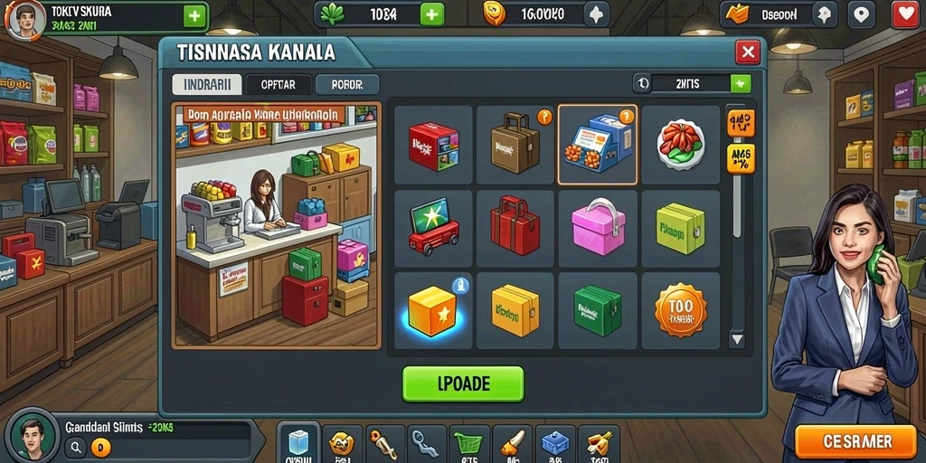 Tampilan antarmuka yang menarik dan mudah digunakan.