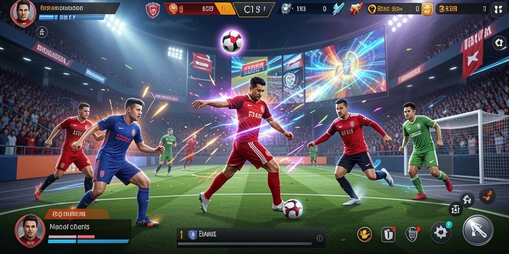 Tampilan awal yang menarik dengan karakter utama.