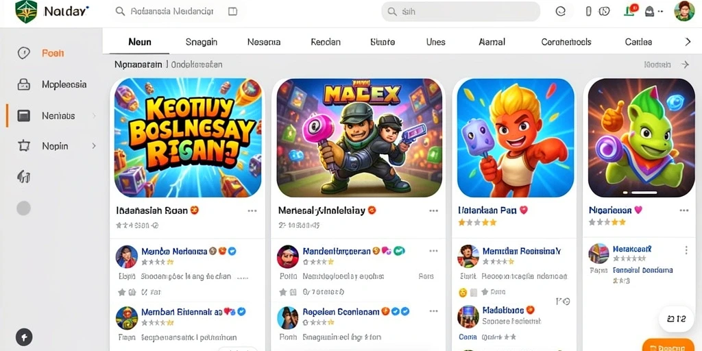 Tampilan antarmuka yang modern dan user-friendly.