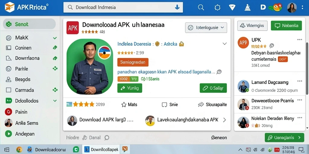 Tampilan antarmuka yang ramah pengguna.