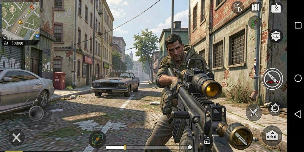 Tampilan awal game yang menarik dan user-friendly.
