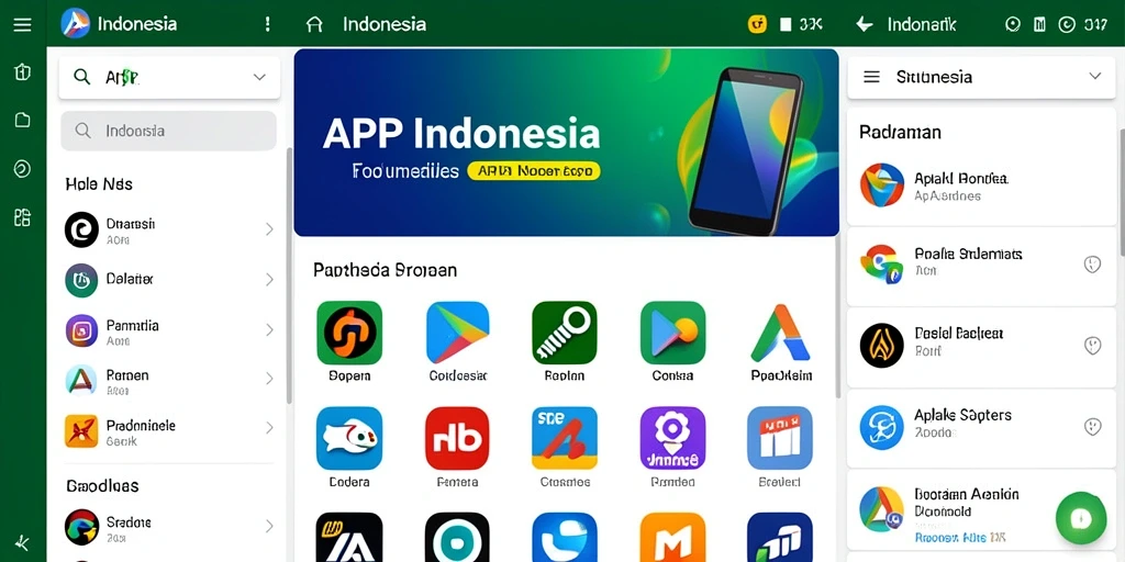 Tampilan antarmuka yang bersih dan menarik.