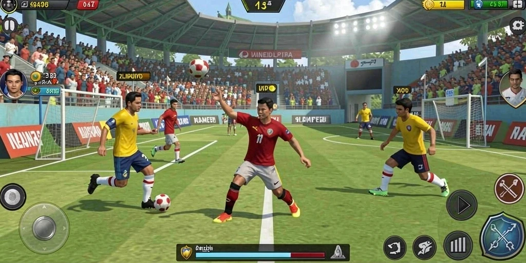 Tampilan grafik yang cerah dan menawan.