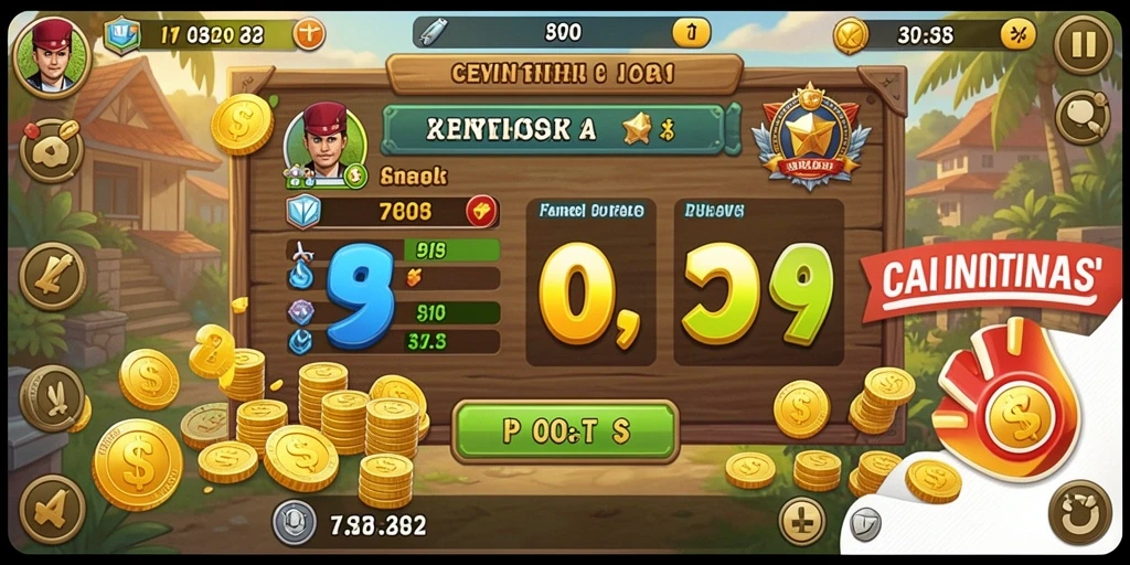 Tampilan awal aplikasi POLOTOTO yang menarik.