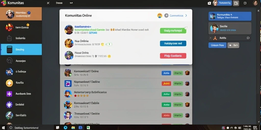 Tampilan antarmuka yang user-friendly dan menarik.