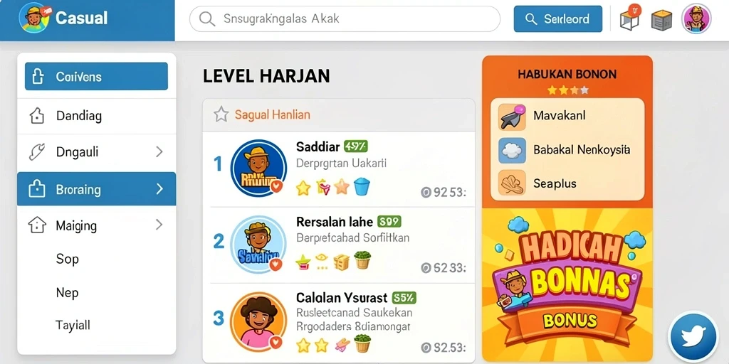 Tampilan antarmuka yang ramah pengguna.