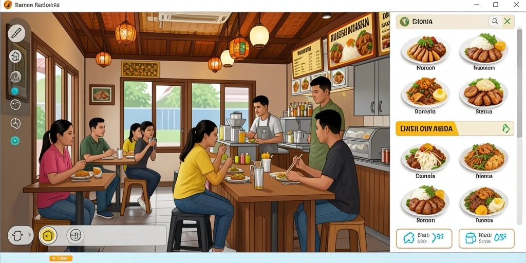 Tampilan antarmuka yang user-friendly.