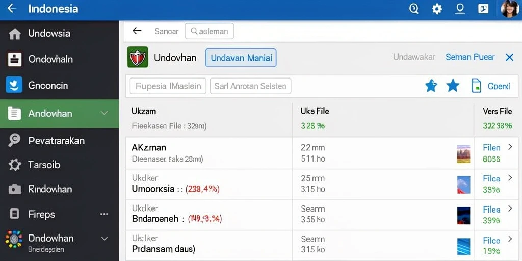 Tampilan awal VT38 yang menarik dan penuh warna.