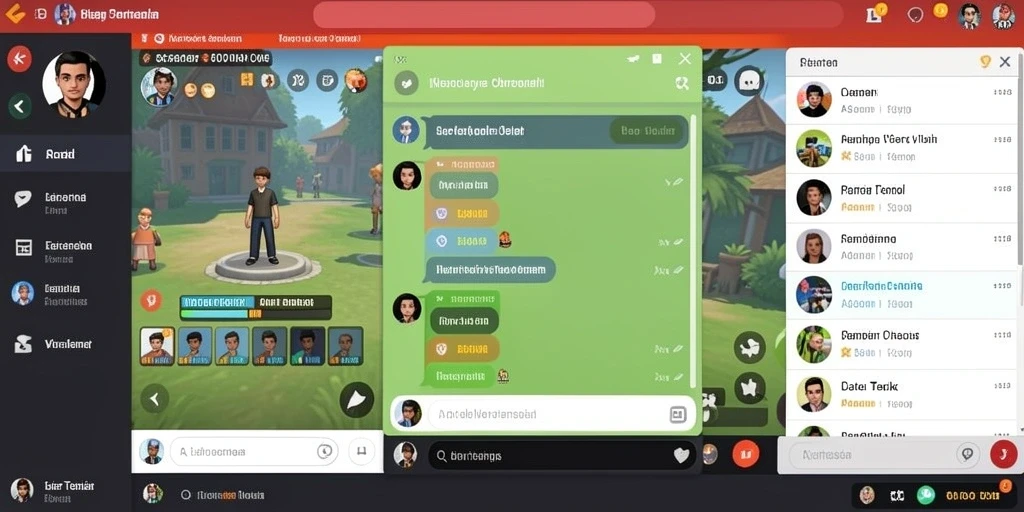 Screenshot menunjukkan karakter utama dalam aksi pertarungan.